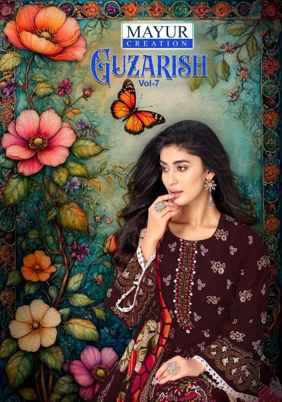 Mayur guzarish vol-7 dress materials wholesale shop in mangalagiri
